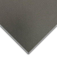 PE-Schaum 30 Shore schw. 2 mm perf.