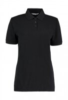 Polo-Shirt Damen Schw. L Druck Brust